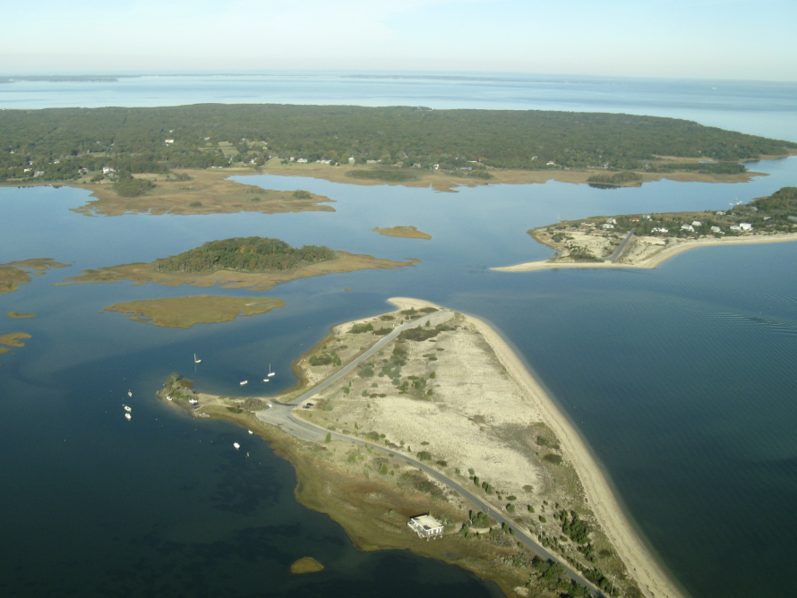 Peconic and Gardiners Bay Aerial